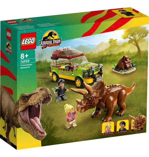 76959 LEGO® Jurassic World: Поиск трицератопсов | Sumka