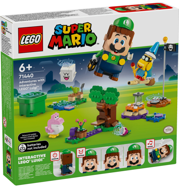 71440 LEGO® Super Mario: Интерактивные приключения с LEGO® Luigi™ | Sumka