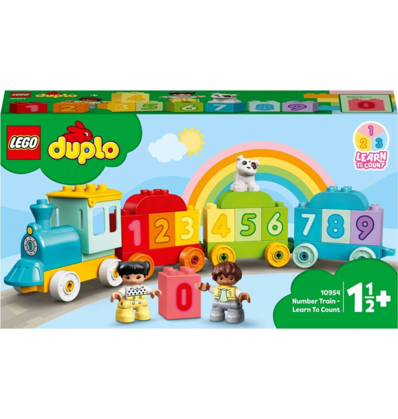 10954 LEGO® DUPLO® «Поезд с первым номером» — учимся считать | Sumka