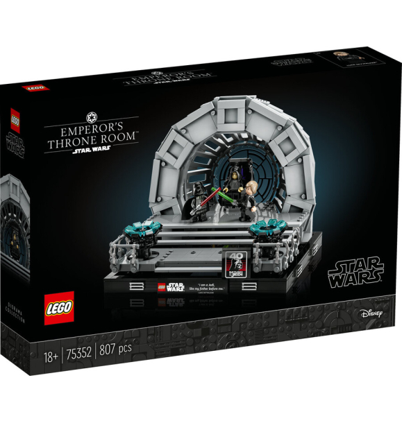 75352 Диорама «Тронный зал Императора» LEGO® Star Wars™ | Sumka