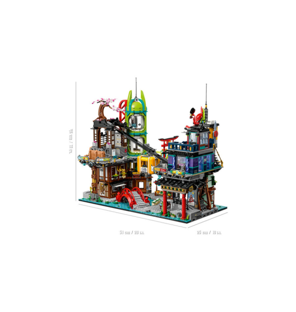 71799 LEGO® NINJAGO Городской рынок NINJAGO® | Sumka