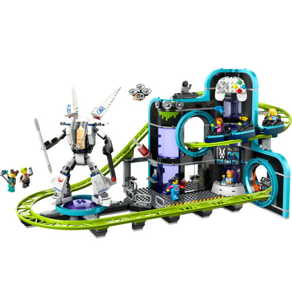 60421 LEGO® LEGO City Парк американских горок «Мир роботов» | Sumka