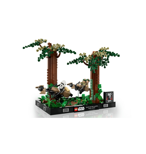 75353 Диорама LEGO® Star Wars™ Endor™ Speeder Chase | Sumka