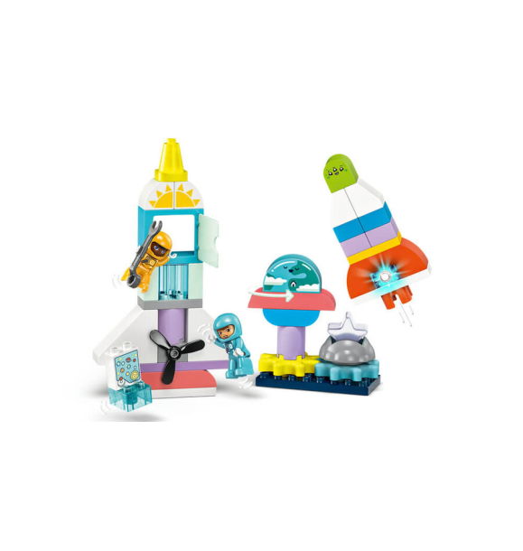 10422 LEGO® DUPLO «Приключение на космическом корабле 3-в-1» | Sumka