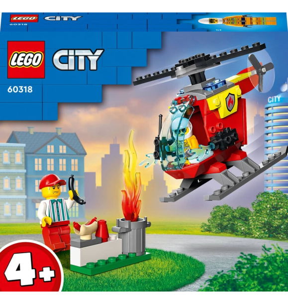 60318 Пожарный вертолет LEGO City | Sumka