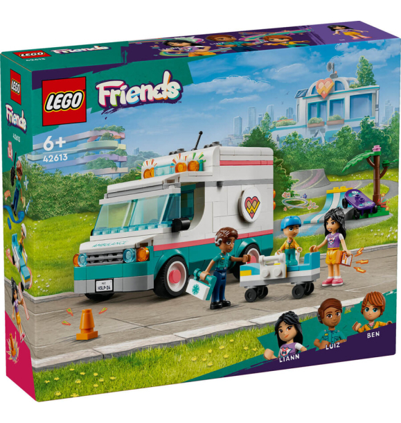 42613 LEGO® Friends: Машина скорой помощи больницы Хартлейк-Сити | Sumka