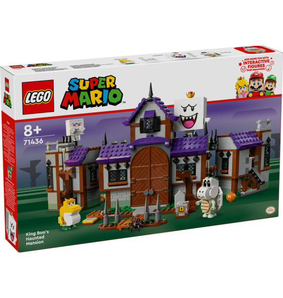 71436 LEGO® Super Mario Особняк короля Бу с привидениями | Sumka