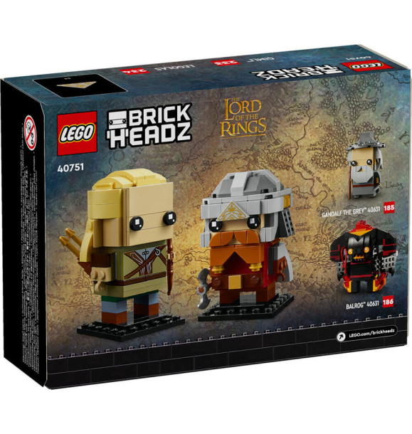 40751 LEGO® BrickHeadz Леголас и Гимли™ | Sumka