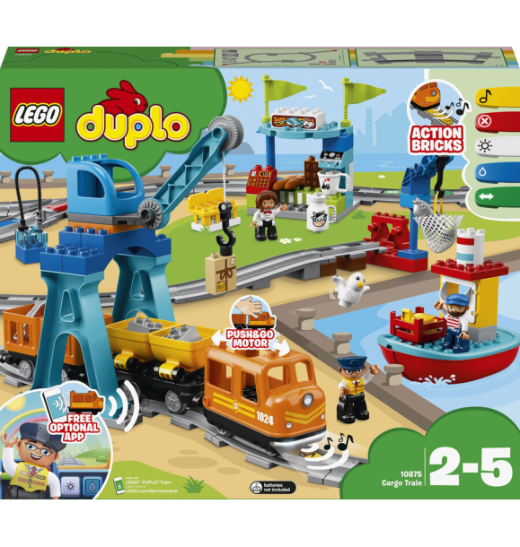 10875 Грузовой поезд LEGO® DUPLO® Town | Sumka