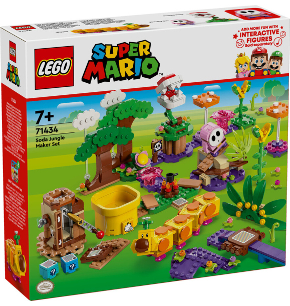 71434 LEGO® Super Mario Набор для сборки «Джунгли с газировкой» | Sumka