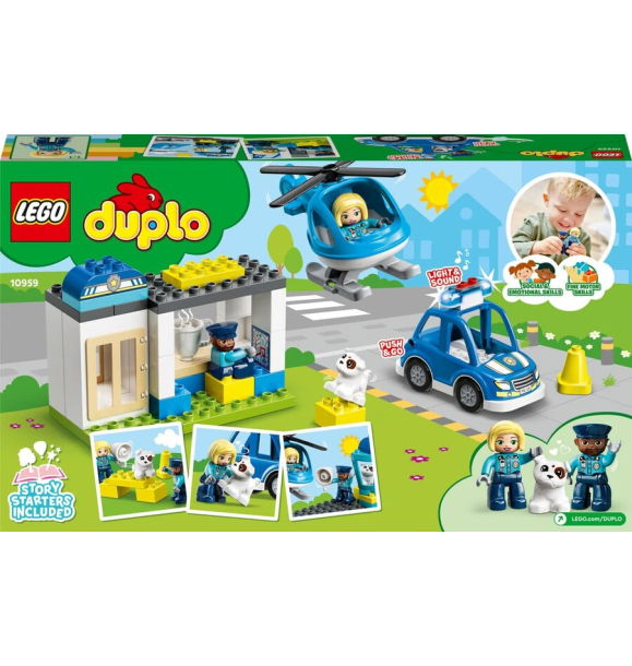 10959 LEGO® DUPLO® Полицейский участок и вертолет | Sumka