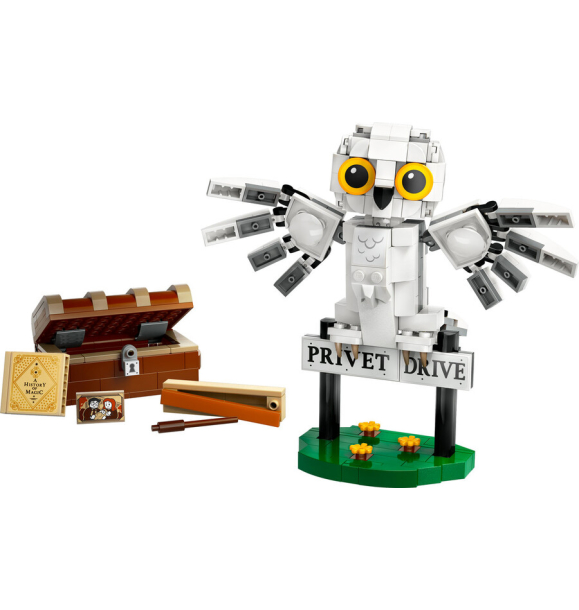 76425 LEGO® Harry Potter Hedwig™, Тисовая улица, дом 4 | Sumka