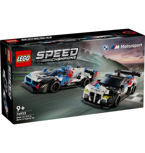 76922 Гоночные автомобили BMW M4 GT3 и BMW M Hybrid V8 LEGO® Speed Champions | Sumka