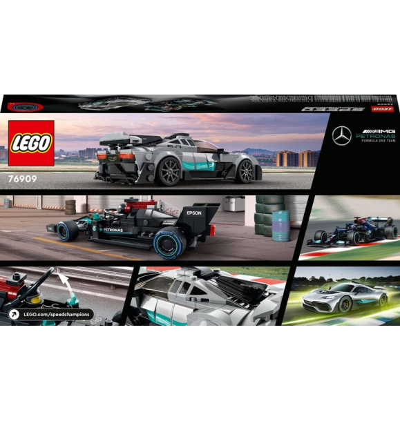 76909 LEGO® Speed Champions Mercedes-AMG F1 W12 E Performance и Mercedes-AMG Project One | Sumka