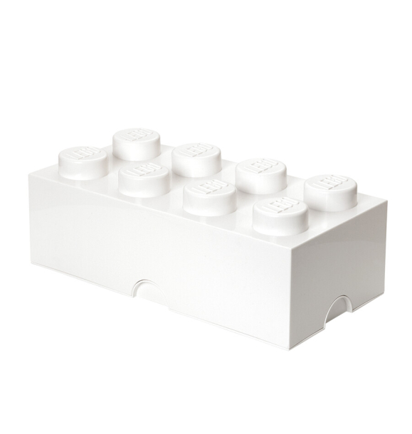 40041735 LEGO Storage Brick 8 — Белый | Sumka