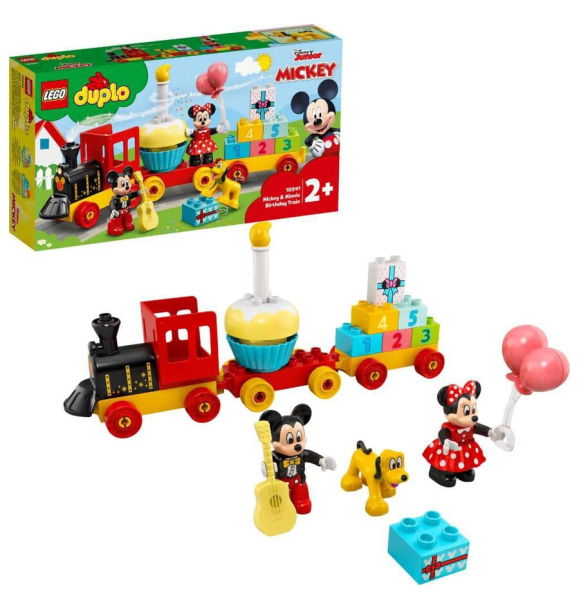 10941 LEGO® DUPLO® ǀ Disney «Микки и его друзья», поезд на день рождения Микки и Минни | Sumka