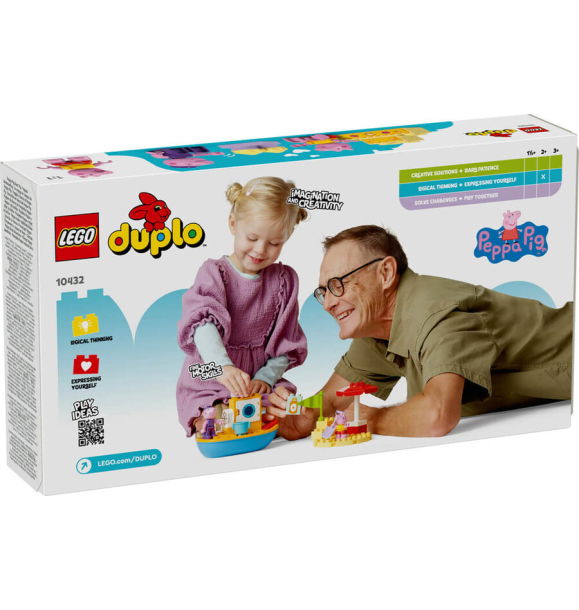 10432 LEGO® DUPLO «Путешествие на лодке со свинкой Пеппой» | Sumka