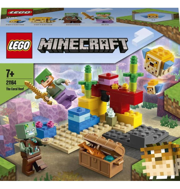 21164 LEGO® Minecraft™ Коралловый риф | Sumka