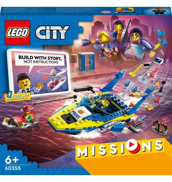 60355 Детективные миссии водной полиции LEGO City | Sumka