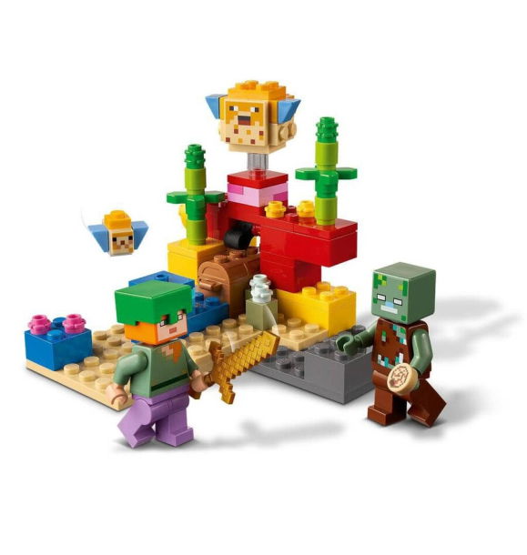 21164 LEGO® Minecraft™ Коралловый риф | Sumka