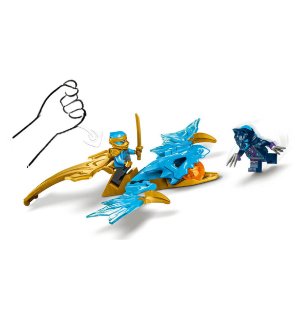 71802 LEGO® NINJAGO Удар парящего дракона Нии | Sumka