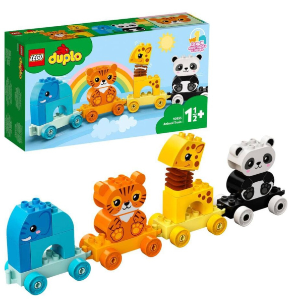 LEGO® DUPLO® «Мой первый поезд с животными» (10955) | Sumka