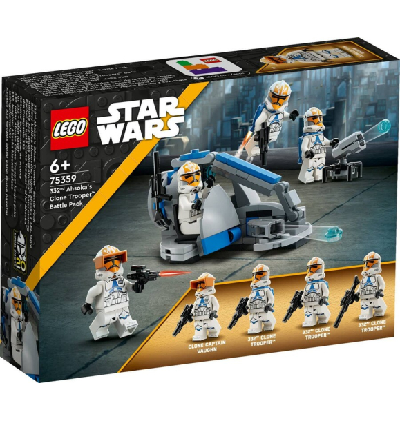 75359 LEGO® Star Wars™ 332. Боевой набор солдат-клонов Асоки™ | Sumka