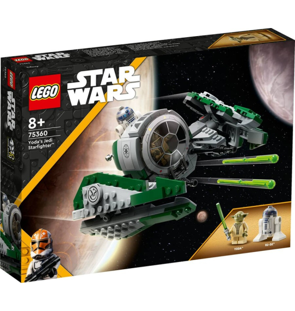 75360 LEGO® Star Wars™ Звездный истребитель джедая Йоды™ | Sumka