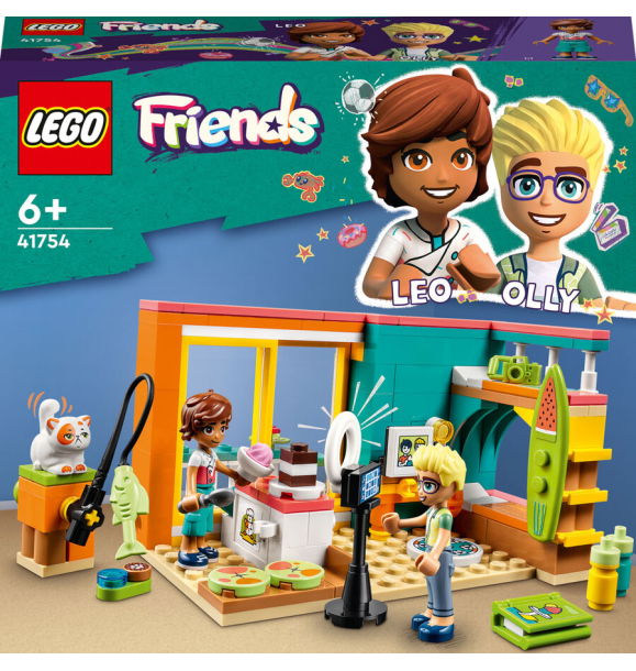 41754 LEGO® Friends Комната Лео | Sumka