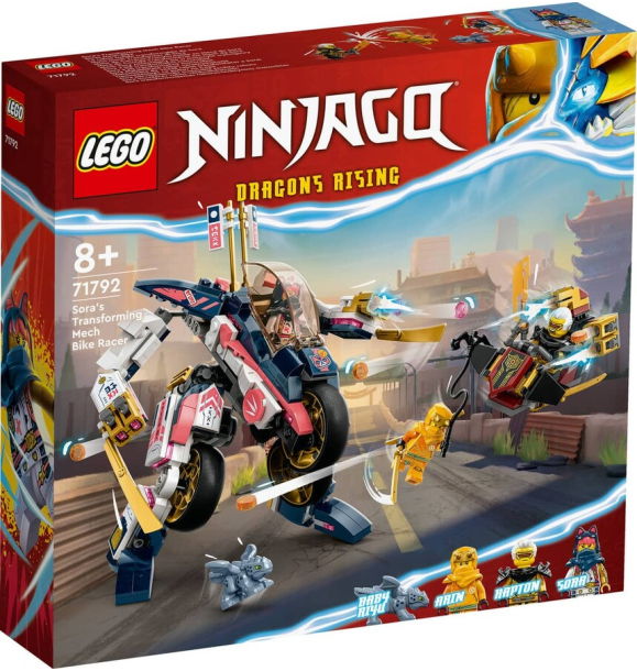 71792 LEGO® NINJAGO Робот-трансформер Соры-мотогонщик | Sumka