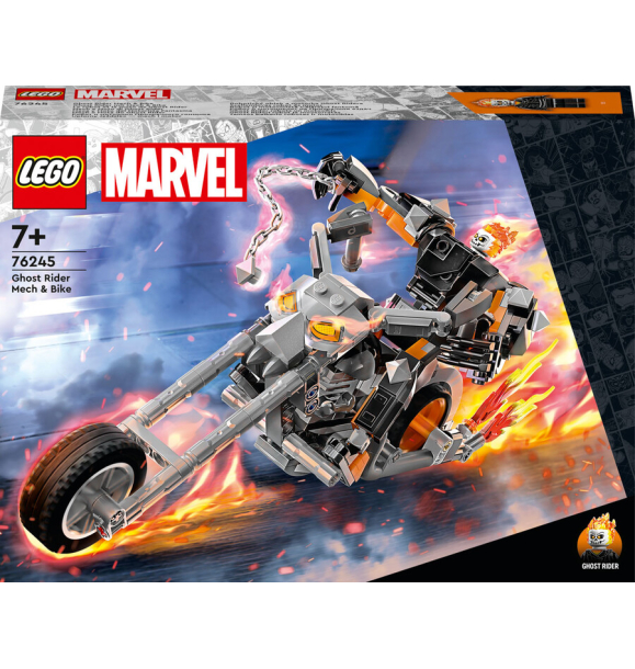 76245 LEGO® Marvel: Робот и мотоцикл «Призрачный гонщик» | Sumka