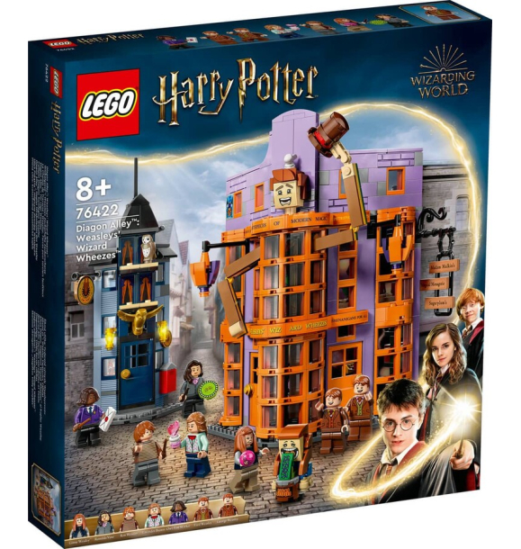 76422 LEGO® Harry Potter™ Косой переулок: Волшебные хрипы Уизли | Sumka