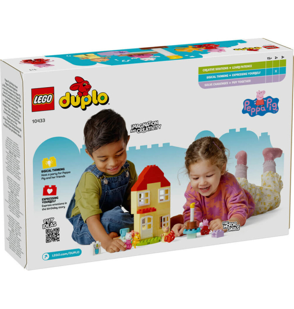 10433 Домик для дня рождения Свинки Пеппы LEGO® DUPLO | Sumka