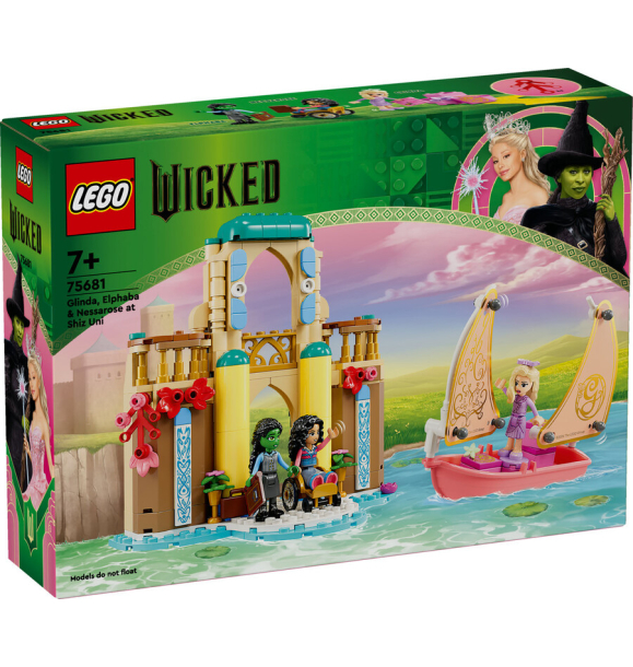 75681 LEGO® Wicked Глинда, Эльфаба и Нессароза в Университете Шиза | Sumka