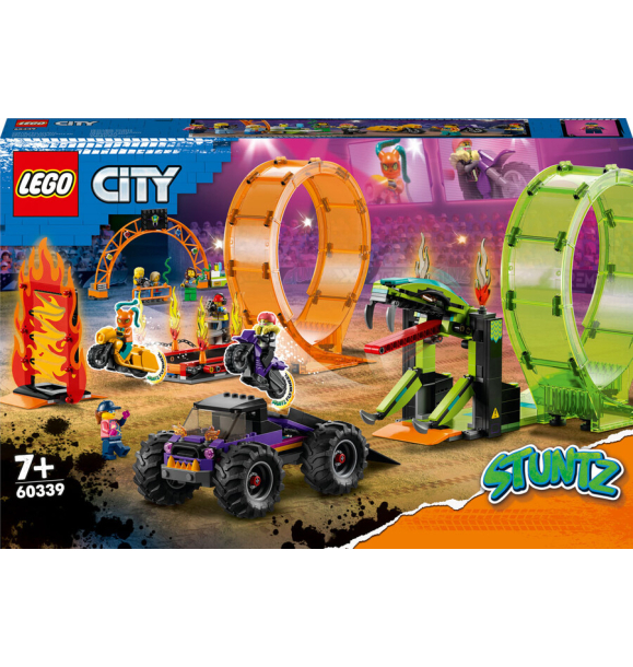 60339 LEGO City Stunt Double Ring Show Arena (60339) | Sumka