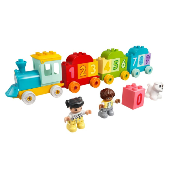 10954 LEGO® DUPLO® «Поезд с первым номером» — учимся считать | Sumka