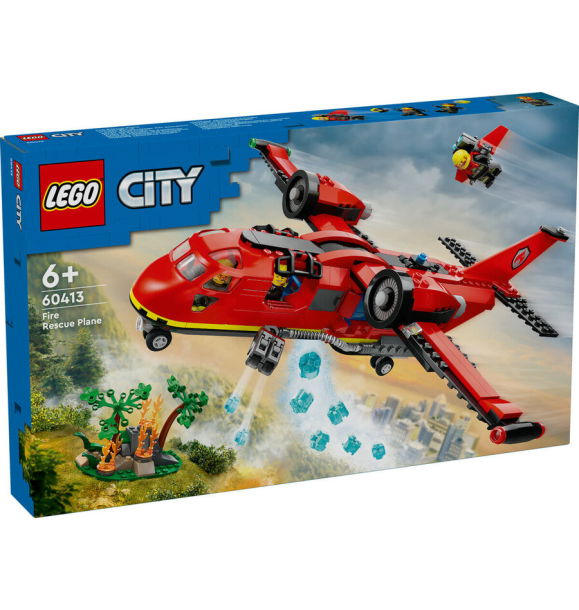 60413 Пожарно-спасательный самолет LEGO® City | Sumka