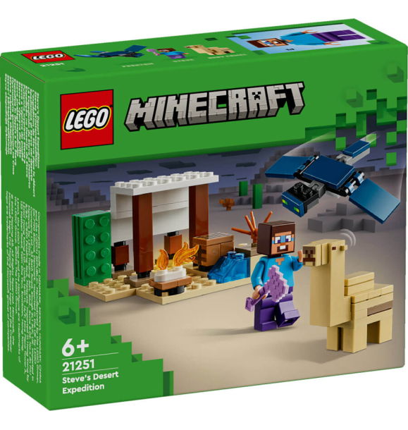 21251 LEGO® Minecraft: Экспедиция Стива в пустыню | Sumka