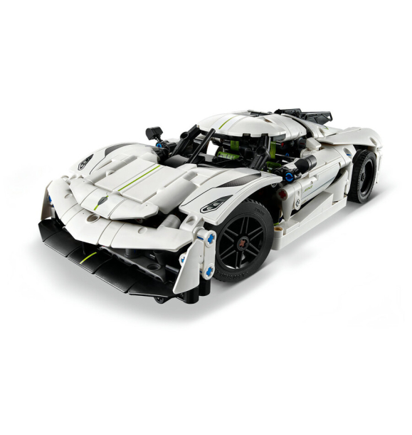 42184 LEGO® Technic Koenigsegg Jesko Absolut Белый гиперкар | Sumka