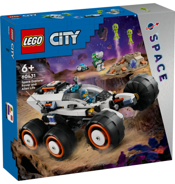 60431 LEGO® City: Робот-исследователь космоса и инопланетное существо | Sumka