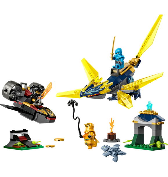 71798 LEGO® NINJAGO Битва дракончиков Нии и Арина | Sumka