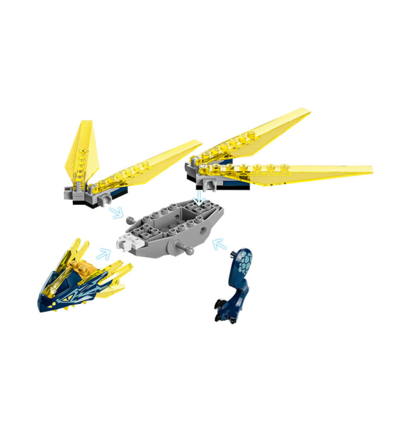 71798 LEGO® NINJAGO Битва дракончиков Нии и Арина | Sumka