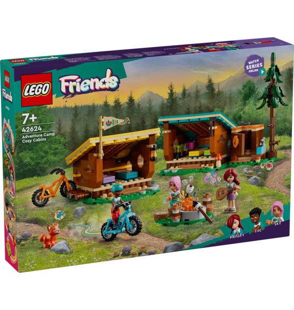 42624 LEGO® Friends Adventure Camp Симпатичные коттеджи | Sumka