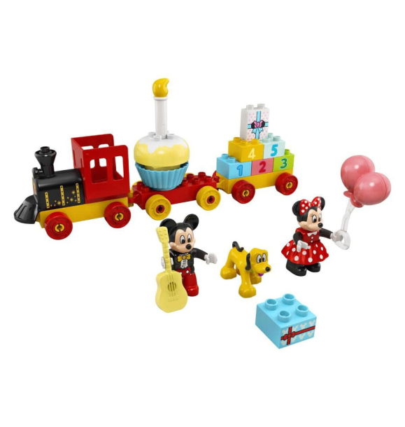 10941 LEGO® DUPLO® ǀ Disney «Микки и его друзья», поезд на день рождения Микки и Минни | Sumka