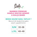 Поддерживающий пояс для беременных Owli Bamboo Premium Skin 2 в 1 | Sumka