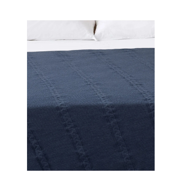 Двойное одеяло Trenza Indigo размером 200x220 15040 | Sumka