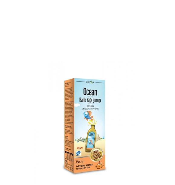 Сироп с рыбьим жиром Ocean 150 мл - [Вкус апельсина] | Sumka