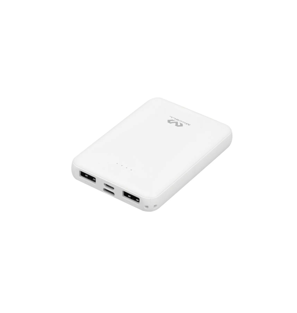 Портативный блок питания Powerbank емкостью 5000 мАч с двойным выходом USB Type-C и входом Micro-USB | Sumka