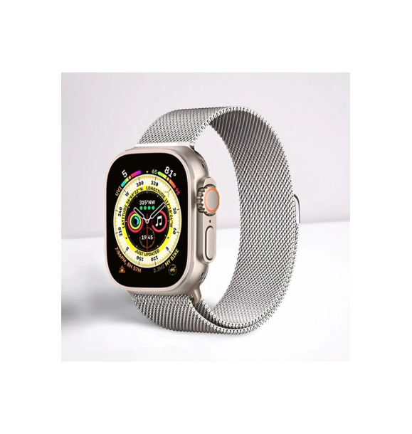 Совместимость с Apple Watch 42/44/45/49 мм 1/2/3/4/5/6/se/7/8/9ultra-ultra2 ремешок с металлической петлей | Sumka