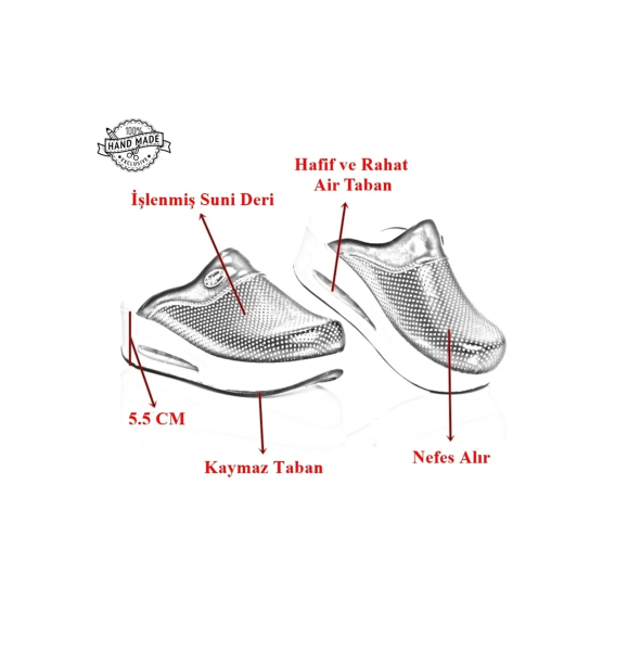 Визонового цвета ортопедические тапочки с подошвой Airmax для врачей, медсестер, поваров в больнице. | Sumka